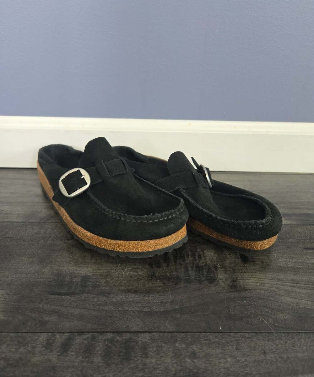 Birkenstock Buckley black size 40 guc